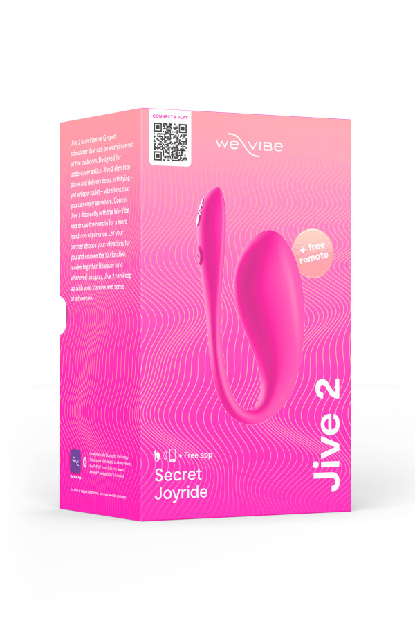 Oeuf vibrant point G connecté We-Vibe Jive 2