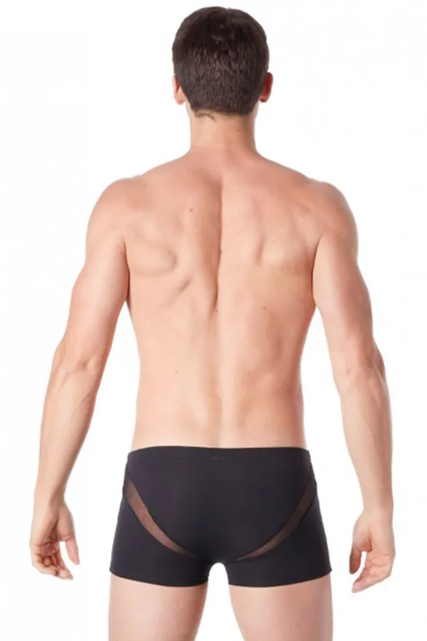 Boxer homme avec empiècements en résille de LookMe