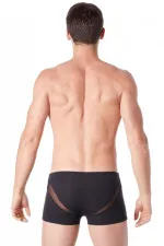 Boxer homme avec empiècements en résille