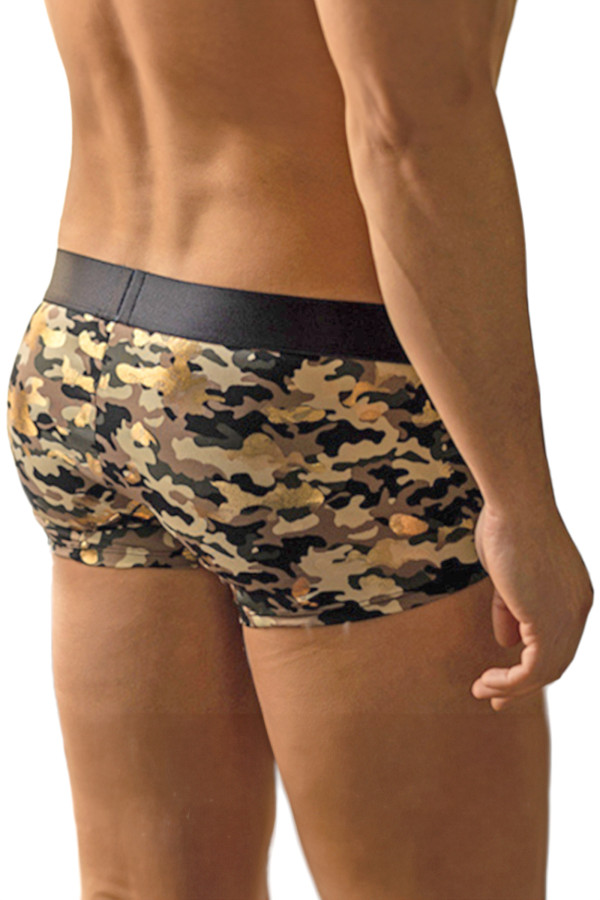 Boxer homme à imprimé Army de LookMe