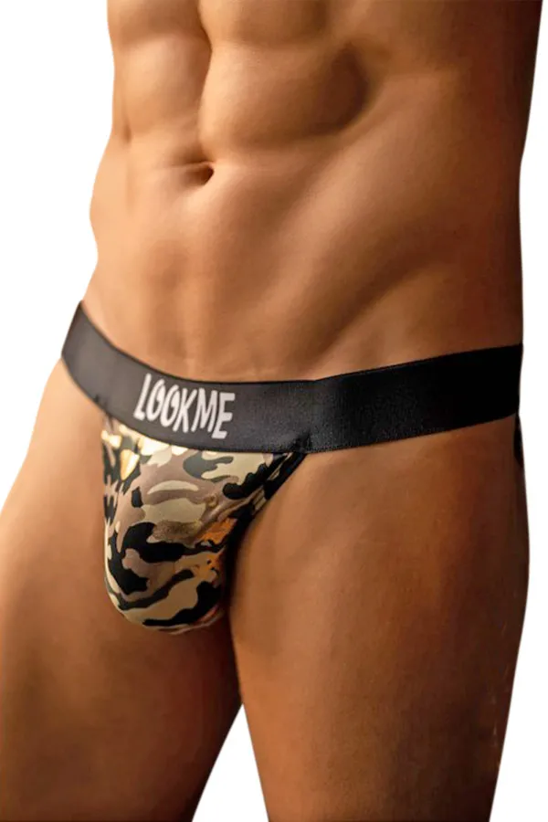 Slip homme imprimé Army de LookMe