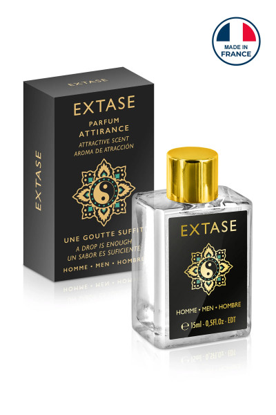 Parfum d'attirance Extase pour homme 15ml
