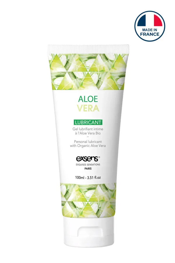 Lubrifiant à base d'eau à l'Aloe Vera 100ml par Exsens