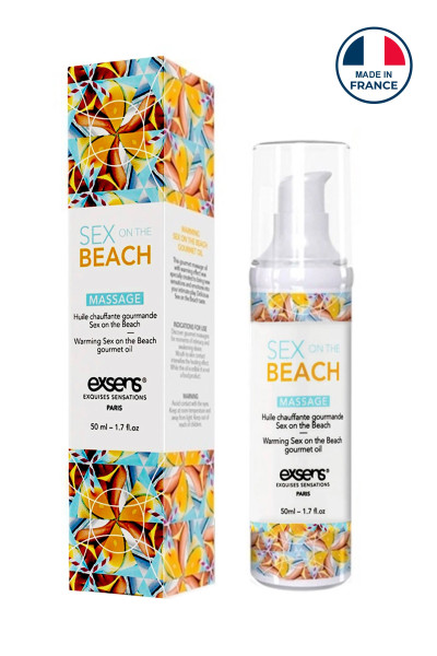 Huile de massage chauffante Exsens sex on the beach 50ml