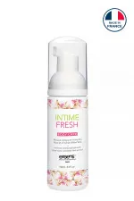 Mousse nettoyante intime Exsens à la rose et à l'Aloe Vera