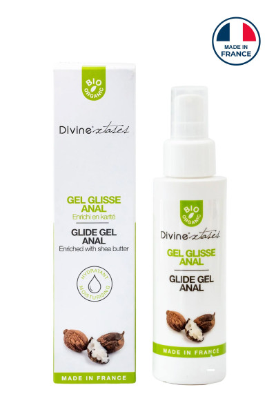 Gel glisse anal Divinextases enrichi en karité 100ml