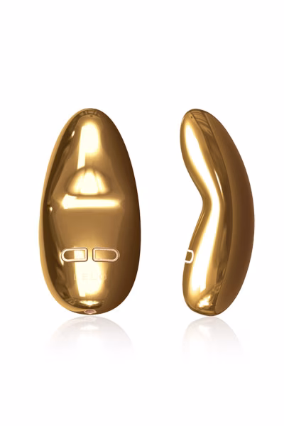 Galet vibrant de luxe en plaqué or 24 carats Yva de LELO