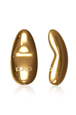 Lelo Yva, galet vibrant de luxe plaqué or 24 carats