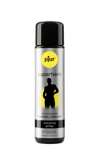 Pjur Superhero, lubrifiant énergisant à base d'eau