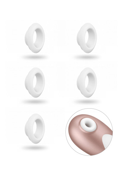 5 embouts silicone Satisfyer Deluxe