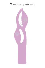 Vibromasseur Fabulous Violet