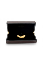 Lelo Yva, galet vibrant de luxe plaqué or 24 carats