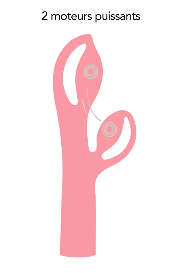 Vibromasseur Rabbit Fabulous Rose