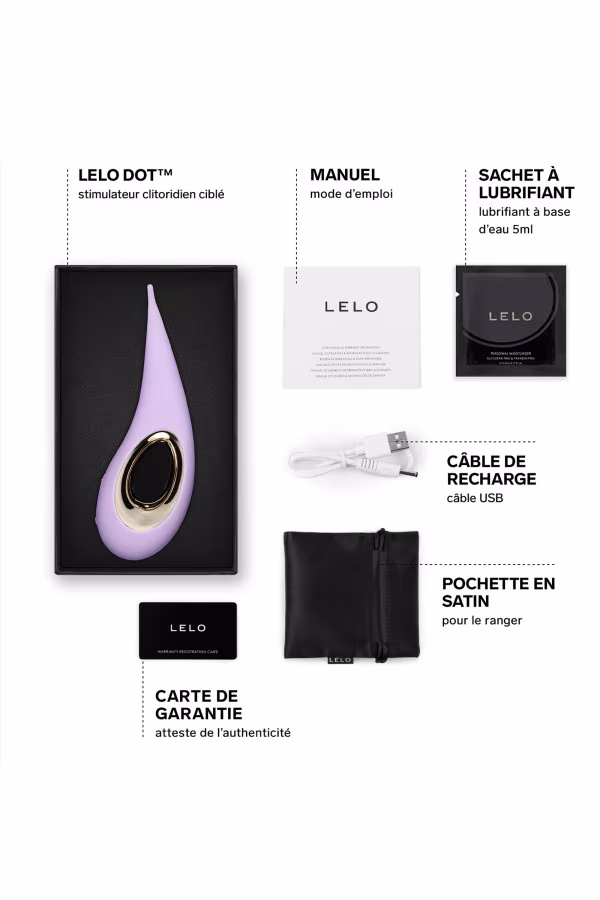 Stimulateur Clitoridien LELO Dot - Plaisir Intense et Précis