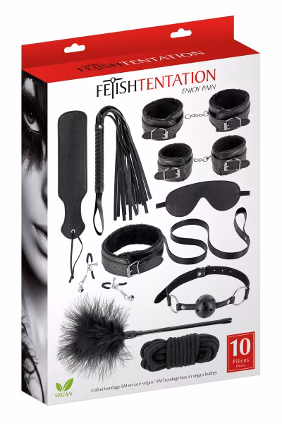 Fetish Tentation Coffret Bondage SM 10 pièces
