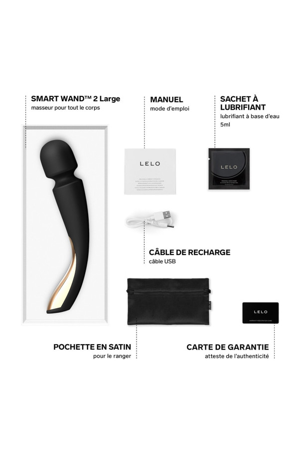 Vibromasseur Smart Wand - Puissant et Silencieux