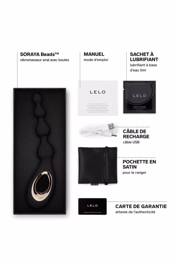 Chapelet anal vibrant SORAYA Beads™ – Lelo