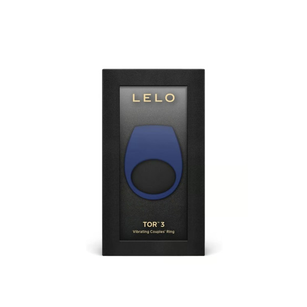 LELO TOR 3 Anneau vibrant pour couple bleu