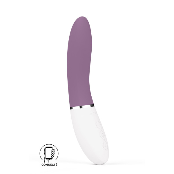 Lelo Liv 3 Vibromasseur point G connecté rose foncé