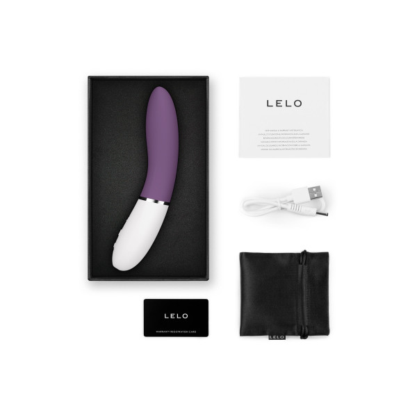 Lelo Liv 3 Vibromasseur point G connecté rose foncé