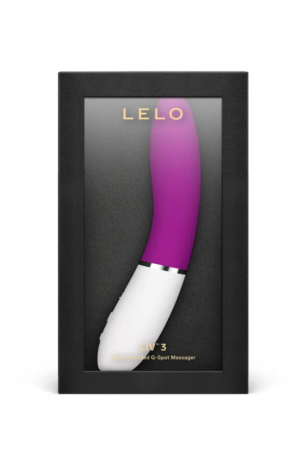 Lelo Liv 3 Vibromasseur point G connecté rose foncé