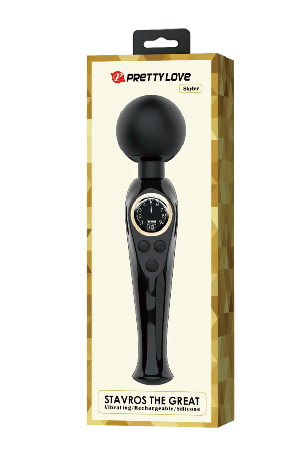 Pretty Love Vibromasseur Magic Wand Skyler - Noir