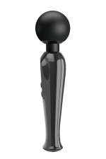 Skyler, vibromasseur Magic Wand noir avec compteur LED