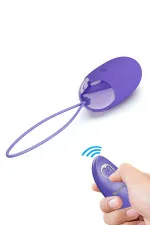 Berger, œuf vibrant télécommandé avec fortes vibrations