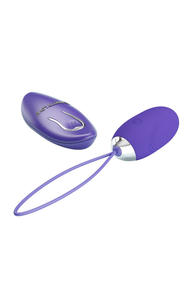 Jenny, œuf vibrant télécommandé avec fortes vibrations