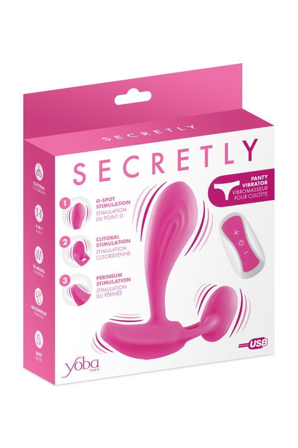 Secretly, culotte vibrante