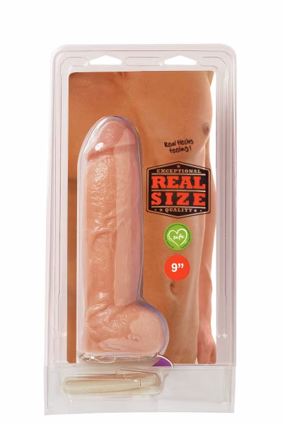 Gros Gode Réaliste Vibrant 22cm - Achat en Ligne