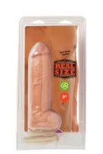 Gros gode réaliste vibrant Real Size 22cm