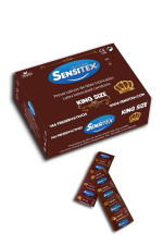 Boîte de 144 préservatifs Sensitex King Size
