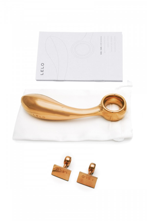 Plug anal de luxe en Plaqué Or Earl de LELO