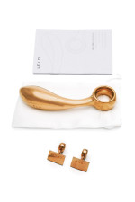 Lelo Earl, plug anal de luxe plaqué or 24 carats