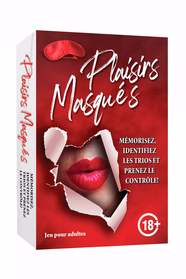 Jeu Plaisirs Masqué - Jeux Sexy pour Adultes | Concorde Love