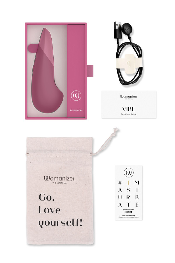 Womanizer Vibe Stimulateur clitoridien silencieux