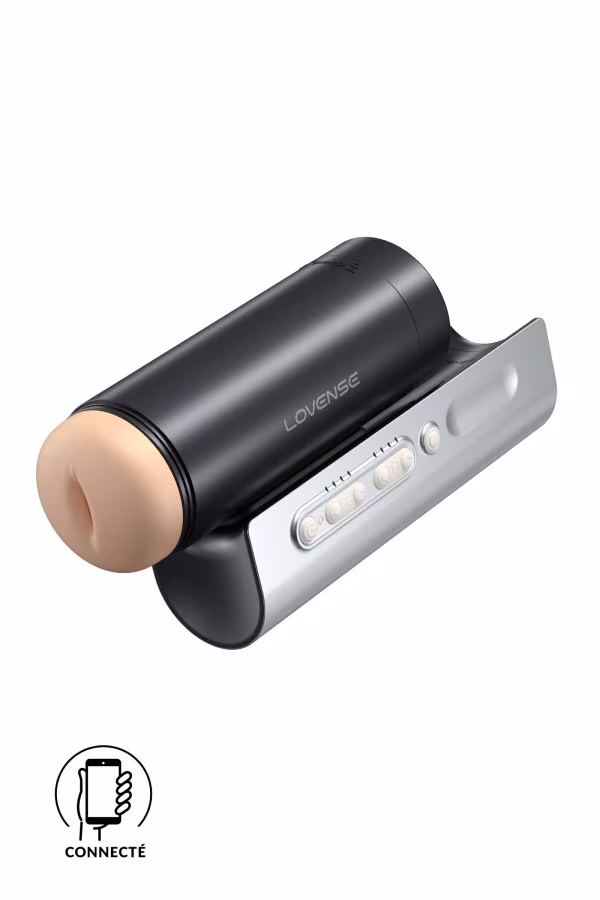 Lovense Solace Pro Masturbateur masculin à poussée télécommandé alimenté par l’IA