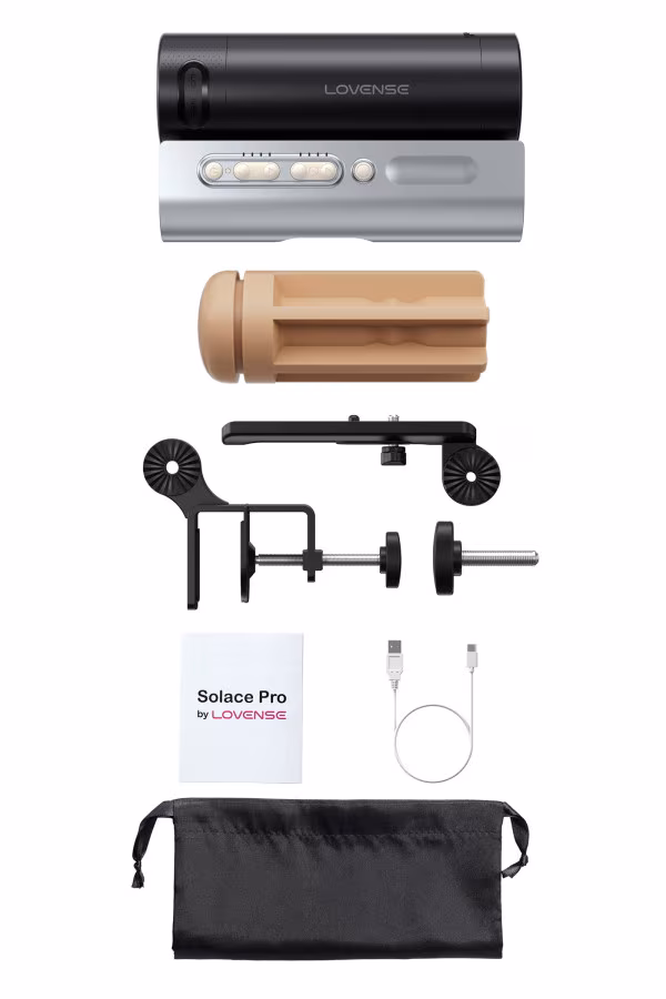 Lovense Solace Pro Masturbateur masculin à poussée télécommandé alimenté par l’IA