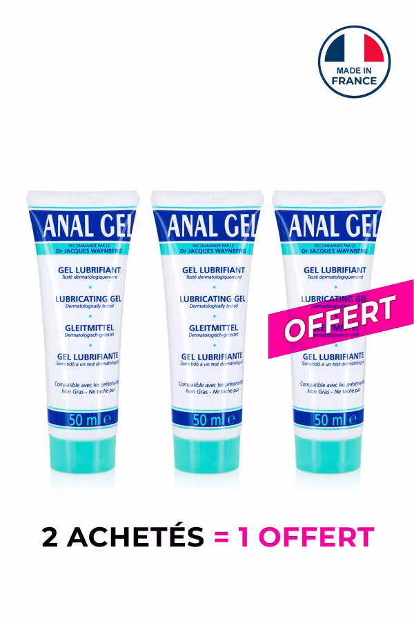 Lubrifiant anal : gel lubrifiant de la marque Lubrix