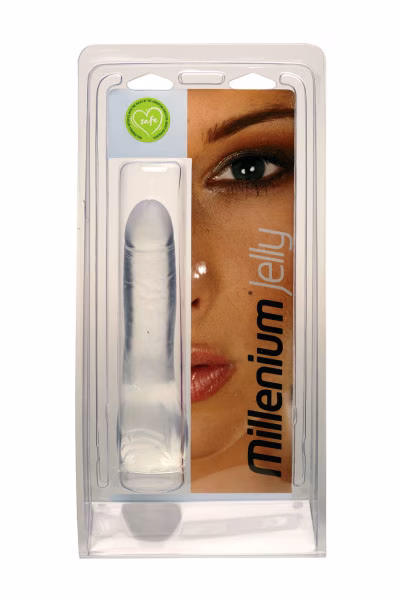 Gode réaliste Millenium Jelly 18cm - Achat en ligne
