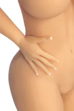 Poupée réaliste chauffante grandeur nature Chloé