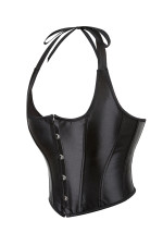 Top bustier avec laçage et string 