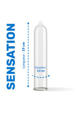 Boîte de 12 préservatifs en latex extra-fins