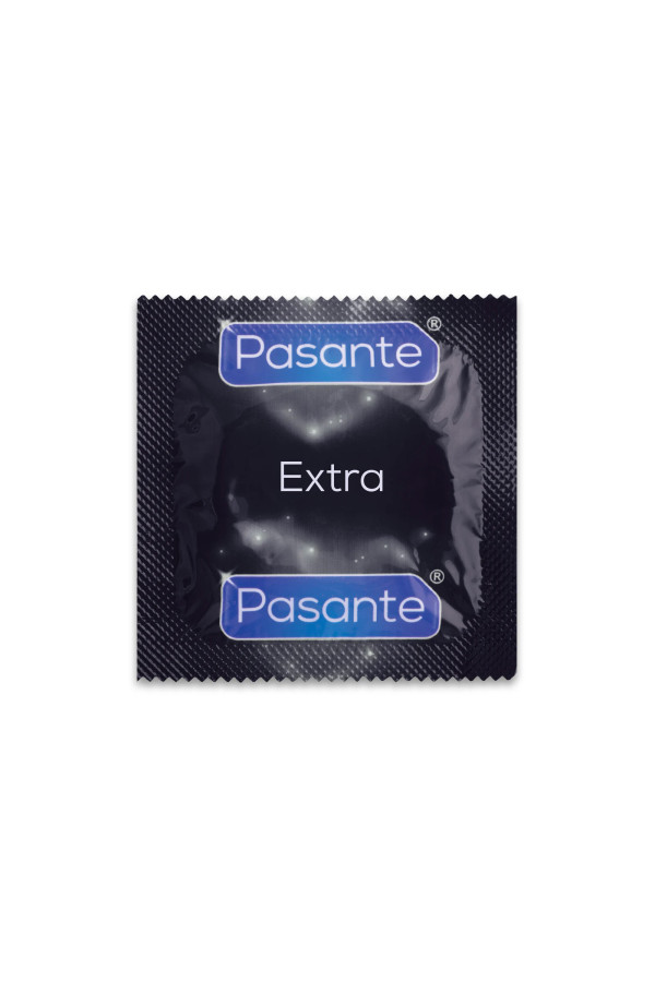 Boîte de 12 préservatifs en latex Extra de Pasante