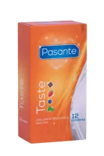 Boîte de 12 préservatifs en latex aromatisés 