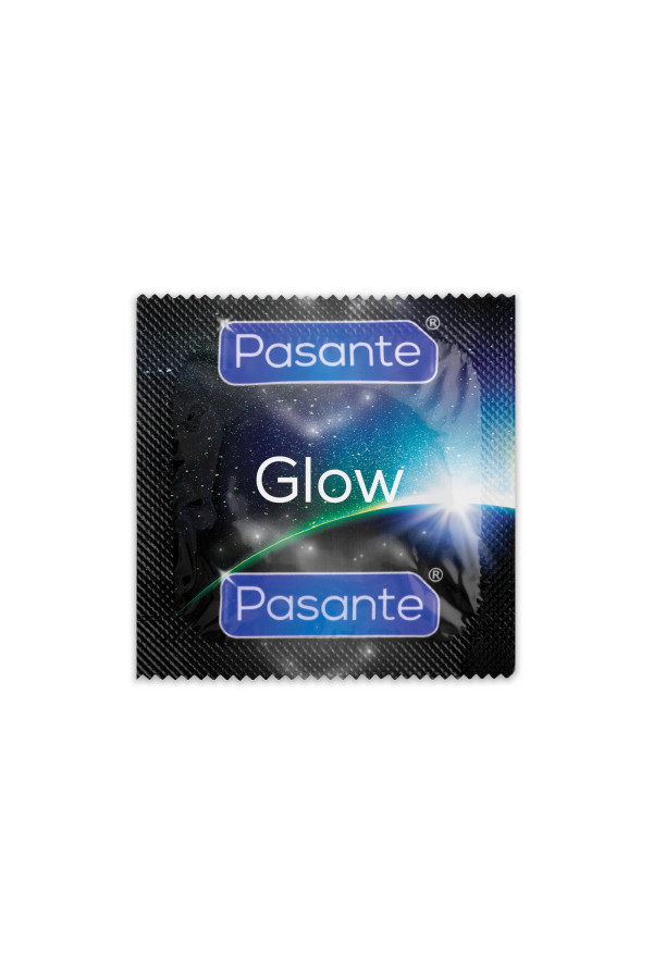 Boîte de 12 préservatifs phosphorescents Glow 