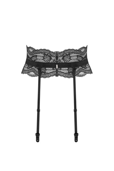 Porte-jarretelles Nutris en dentelle en taille XS de Obsessive