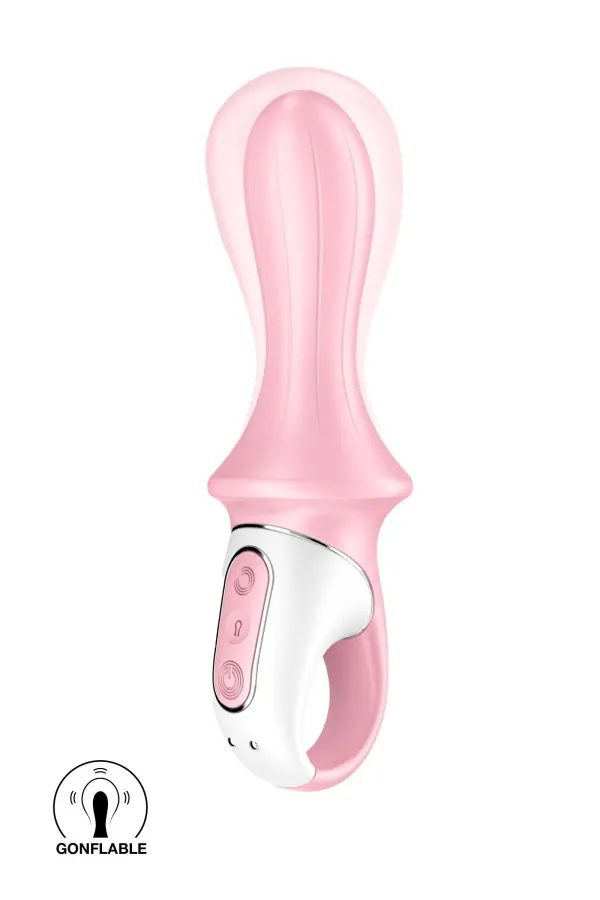 Vibromasseur anal Air Pump Booty 5+ rose de Satisfyer