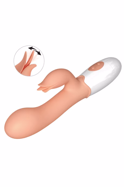 Bloody Mary - Vibromasseur rabbit point G + clitoris (langue)